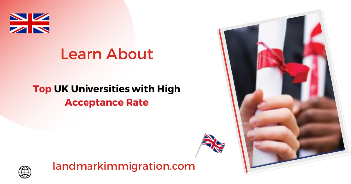 Top UK Universities with High Acceptance Rate