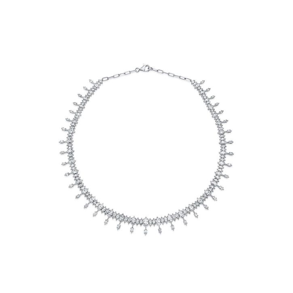 Silver Choker Necklace