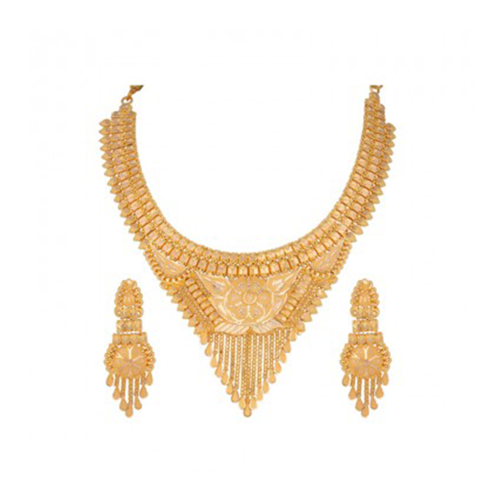 Exquisite Heavy Gold Jewellery Set