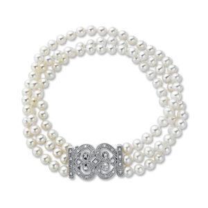 White Pearl Bracelet