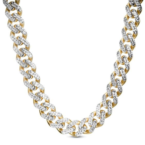 Sparkling Gold Diamond Chain