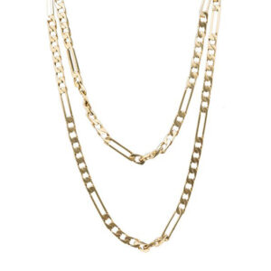 Double Step Gold Chain