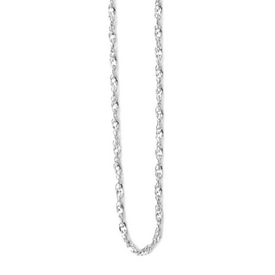 Sparkling Silver Embrace Chain