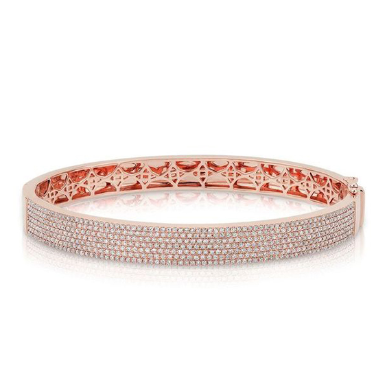 Platinum Elegance Bangle