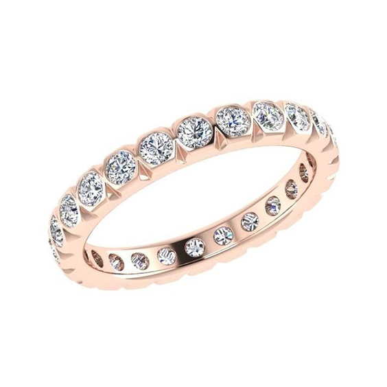 Platinum and Diamond Bangle