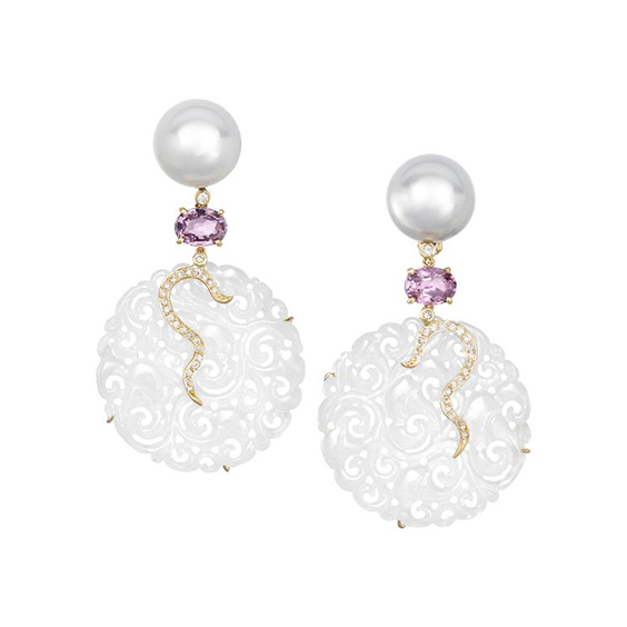 Sparkling Crystal Stud Earrings