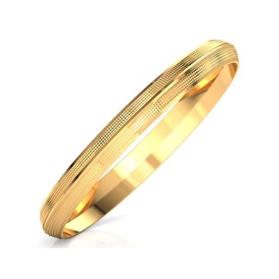 Classic Men's Gold Bangle