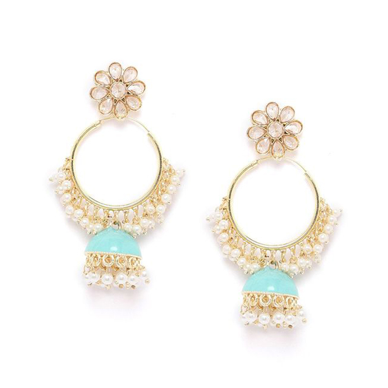 Diamond Pearls Jhumke