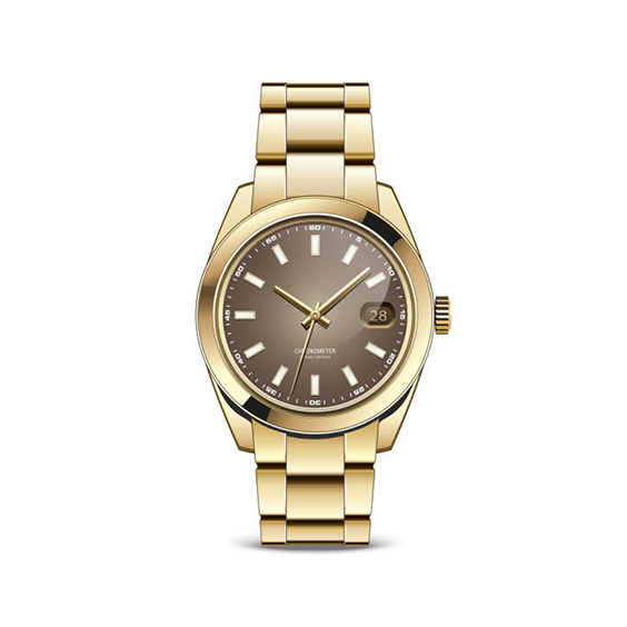 Classic Gold Watch for Men and Women