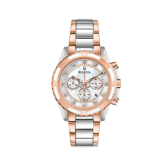 Silver and Platinum Men's Watch