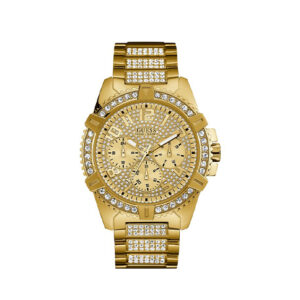 Luxury Gold & Diamond Men's Watch