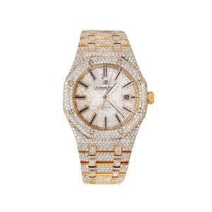 Luxury Gold and Diamond Watch