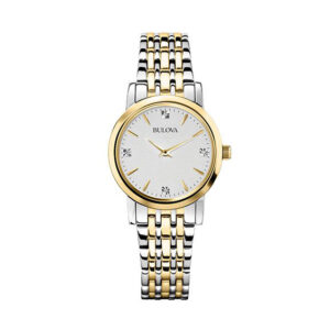 Elegant Gold and Silver Women's Watch