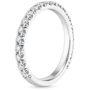 Sparkling Platinum Diamond Bangle for Women