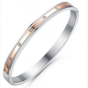Elegant Platinum Bangle